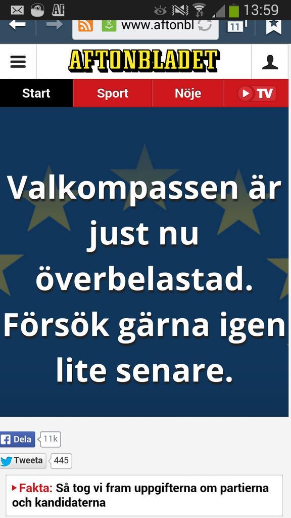 när man äntligen ska ta reda på vad man ska rösta på, så händer det här? fan.. skiter i att rösta!
