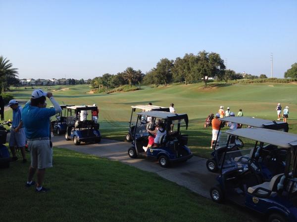 We r off @ the Wyndham resort on Orlando for the PGA Jr. League #fingerscrossed