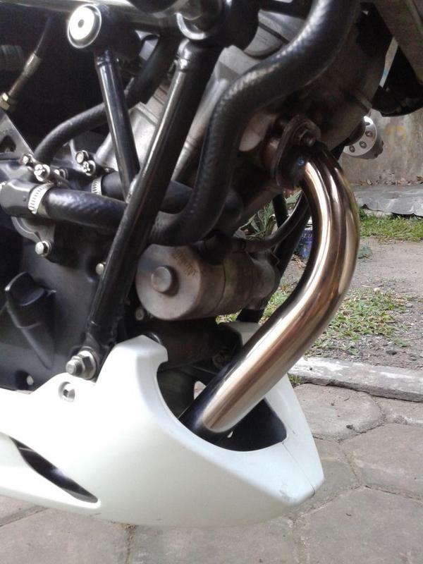 New Stainless Muffler..worrrrr worrrrr