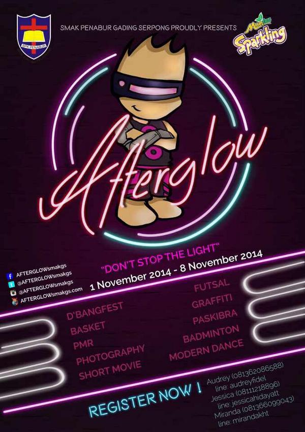 AFTERGLOWsmakgs's tweet photo. Mari kita mewujudkannya bersama! @MounteaID @ProvokeMagazine #WujudkanPensimu #AFTERGLOW #SMAKGS http://t.co/8LaQXjeGX4