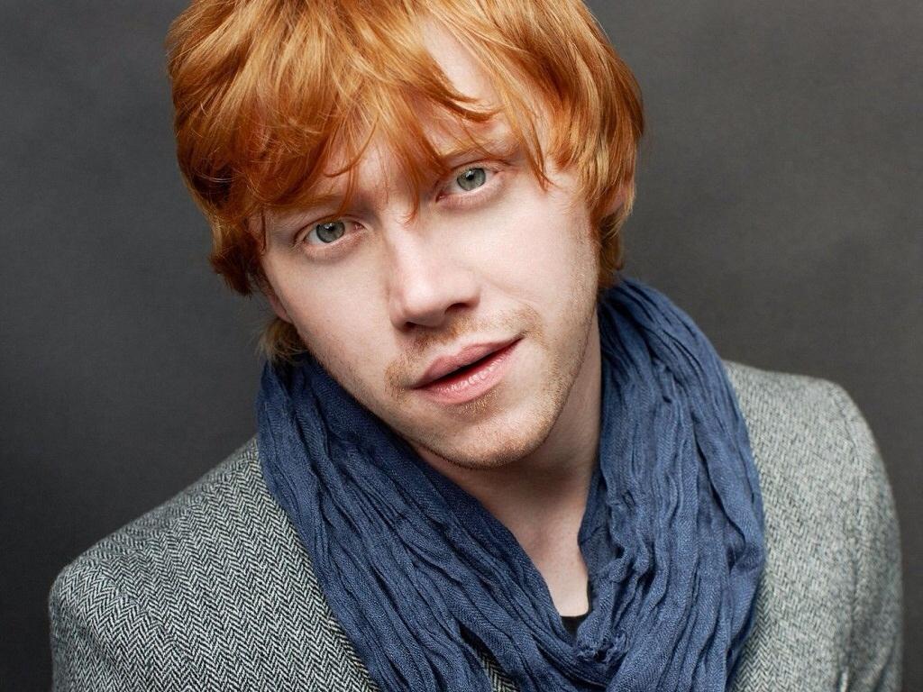 August 24: Happy Birthday, Rupert Grint! He played Ron Weasley in the Harry Potter films 