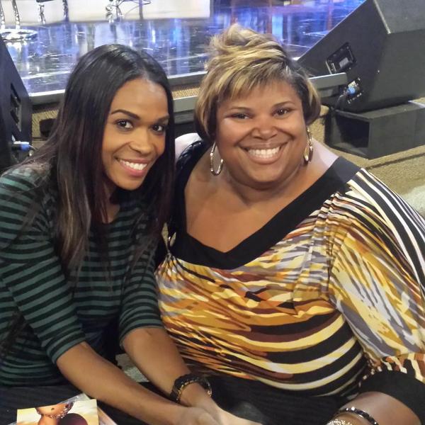 jem_w's tweet photo. I had an awesome time at church today! @RealMichelleW is the sweetest!  It was a pleasure meeting you today. http://t.co/M0b75qLrGO