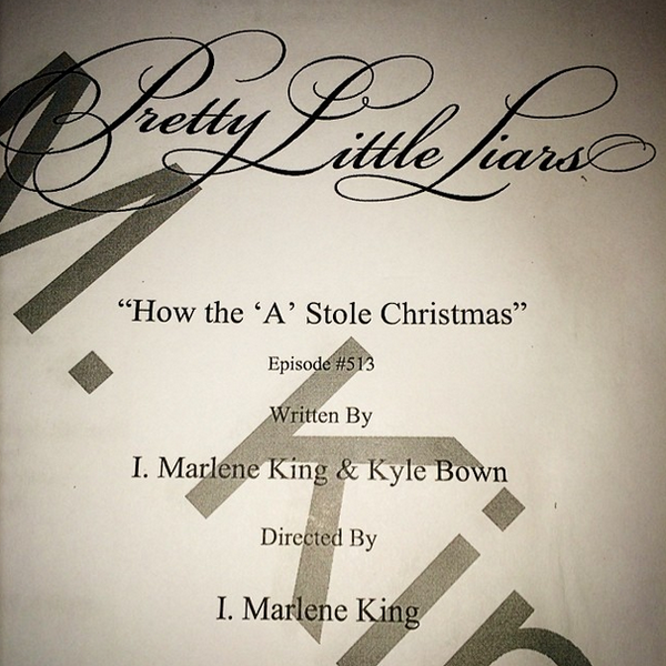 PLLonMax's tweet photo. We are freAking out! #PLLChristmAs (via @imarleneking) http://t.co/sbXpSNds7m
