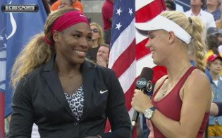 cbsnewspath's tweet photo. SERENA VICTORIOUS- @wendygilletteny 930pE PKG. Serena Williams won her 6th US Open singles title. #NPExpress SUND228 http://t.co/ZTe1RHMepn