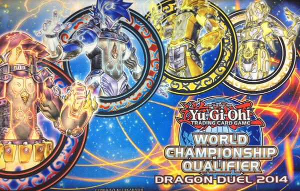 遊戯王WCQプレイマット入荷 3枚とも中古です 表面美品 確認の上