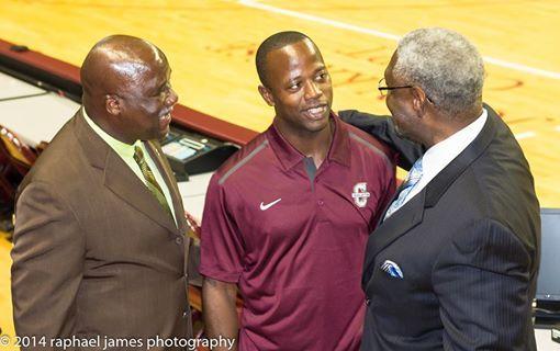 The 1st black C of C b-ball players welcome the 1st black male head coach. How they view this history making moment.