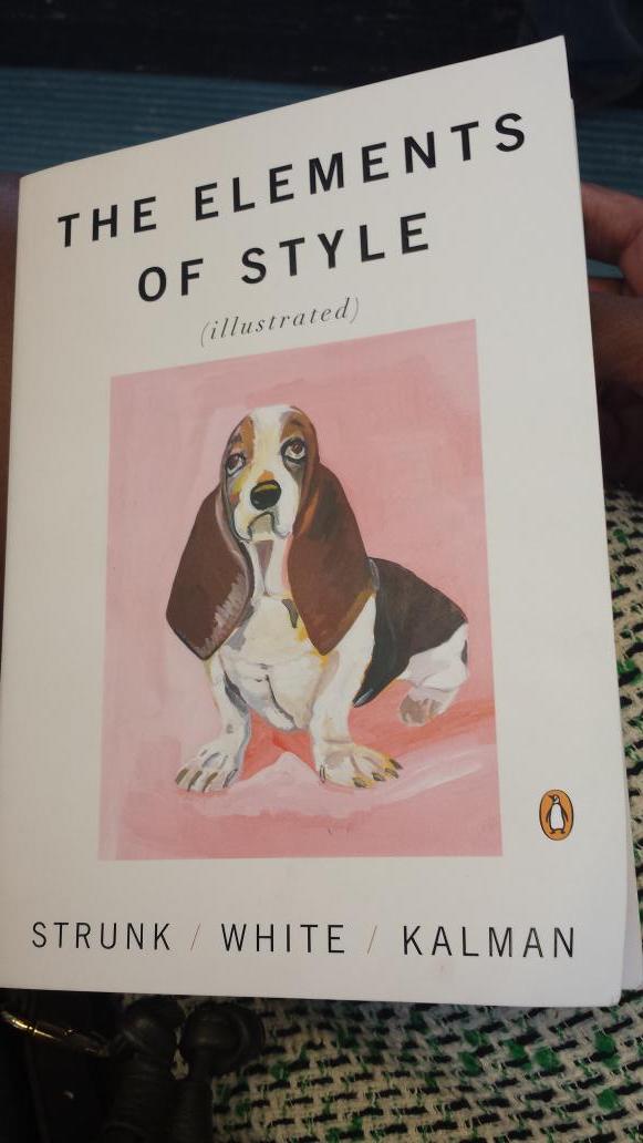 JessMoore31's tweet image. Book of the day  #TheElementsOfStyle #Classic #Strunk #MetroRead