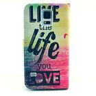 New Galaxy S 5 on EbayLive the life you Love Pattern Wallet Case Cover for Samsung Galax... ift.tt/1lGhbVb