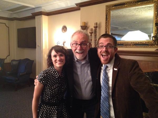 freewillybee's tweet photo. Not sure I've ever met anyone quite as energetic as @bobgoff -- blessed us to the point of exhaustion! http://t.co/4Ok3u3QMce