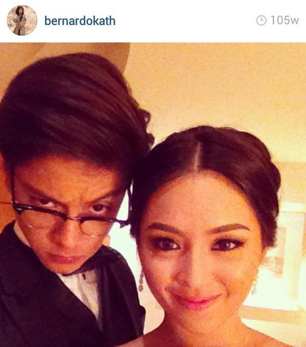 KathAsianatics's tweet photo. "@KBarkadaVal: Throwback: Kathryn's IG posts last #StarMagicBall2012 โบ๐ http://t.co/uFhIvqZmDz"