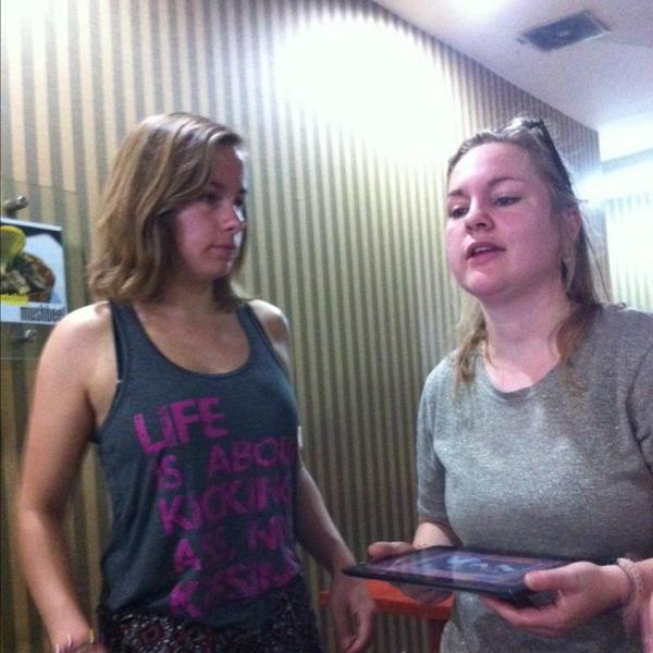 Love to have these girls as our Guest Speaker today :) #Rotary