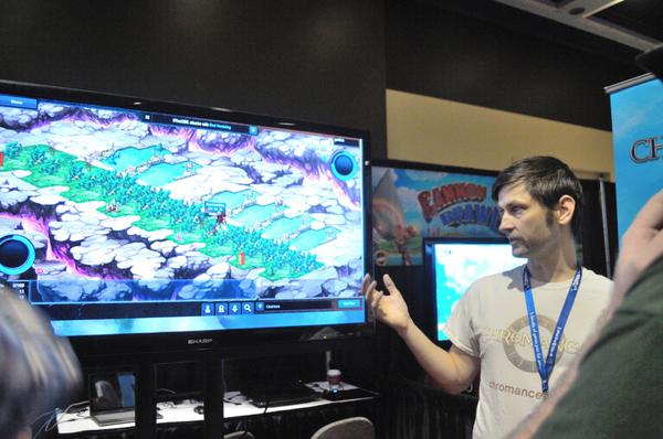 Matt shows off our Beta Demo at Pax Prime! Thanks to everyone who stopped by to check it out. chromancer.com