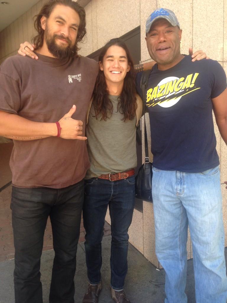 Christopher Judge on X: “@booboostewart: Gettin ready for the first day of  @OzComicCon with @jasonmomoa @iamchrisjudge  / X