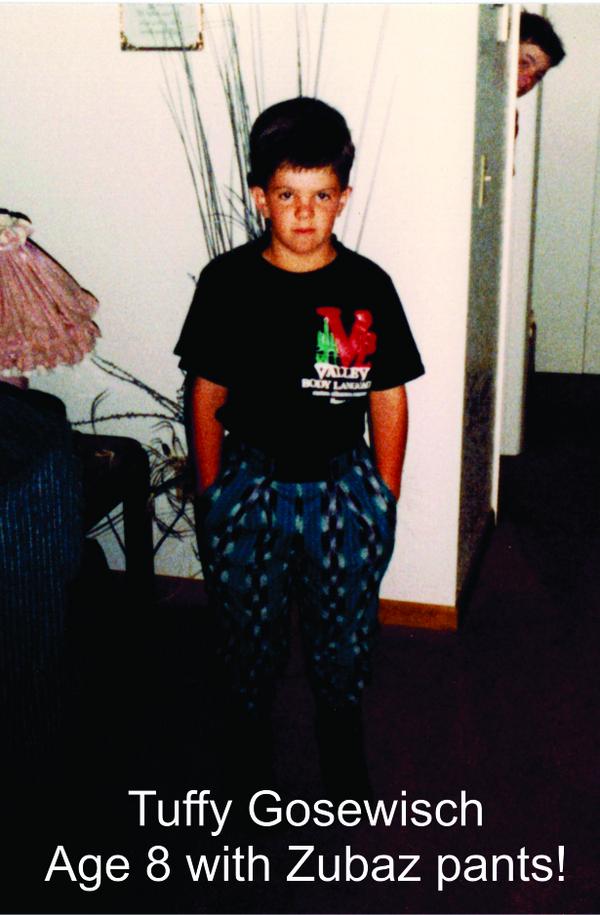 #AZFANPHOTO Tuffy Gosewisch in Zubaz pants 1991.Didn't win on Zubaz night so trying again!