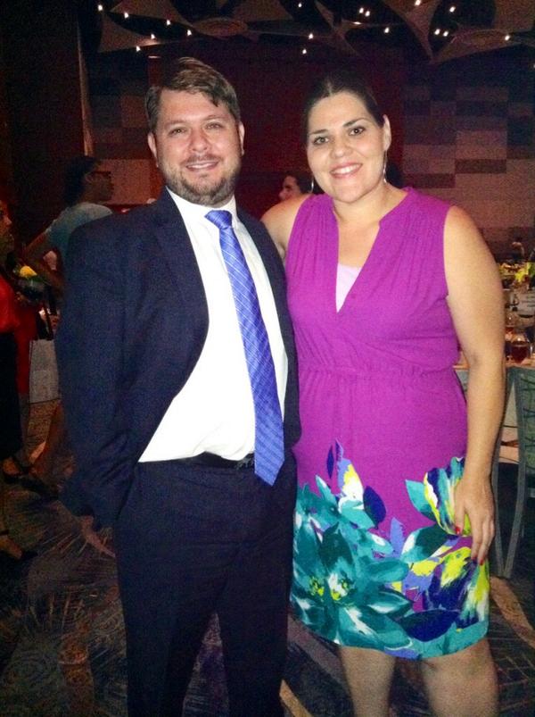 RaquelTeran's tweet photo. I got to congratulate Congressman Elect @RubenGallego #Profiles2014, great event @ValledelSolAZ @arizonascge http://t.co/jUk7zX7iJw