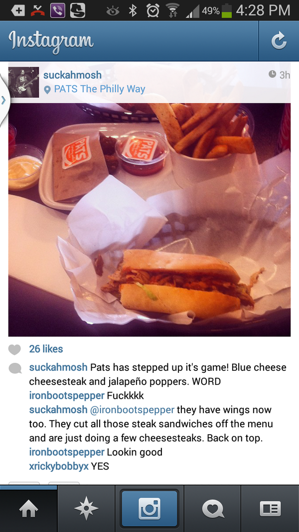 PATS_speaks's tweet photo. Our New Menu is becoming a HIT! A BIG Thank you to everyone who gave us feedback... We Listen! http://t.co/mEPQEN3yoC