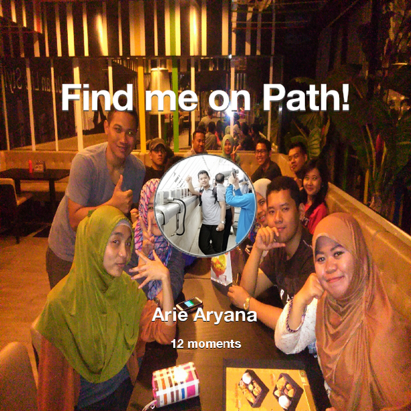 feldriean's tweet photo. Find me on #Path now! Go to: http://t.co/gIckFSdxsZ! #thepersonalnetwork http://t.co/NG4JuSyhrf
