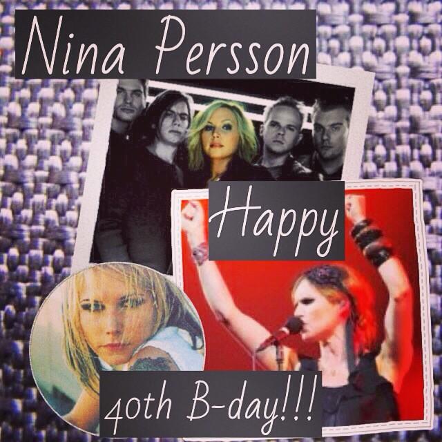 Nina Persson ( V of The Cardigans )

Happy 40th Birthday !!!

6 Sep 1974 