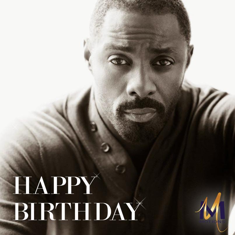 Happy Birthday Idris Elba!
Can he get any hotter!   