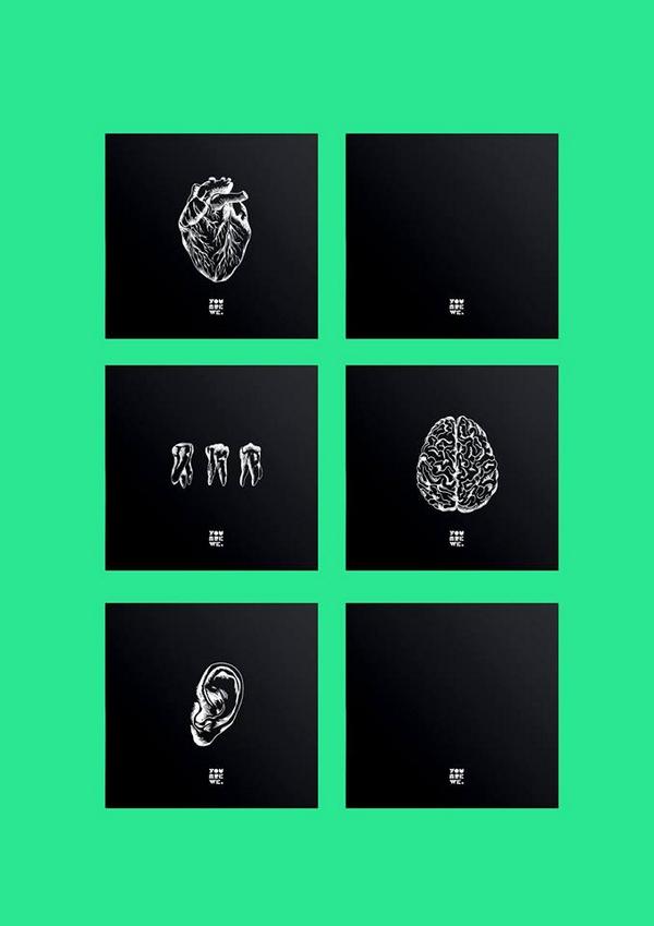 HyperizeStudio's tweet image. Concept record cover artwork for YouAreMusic created by Hyperize.