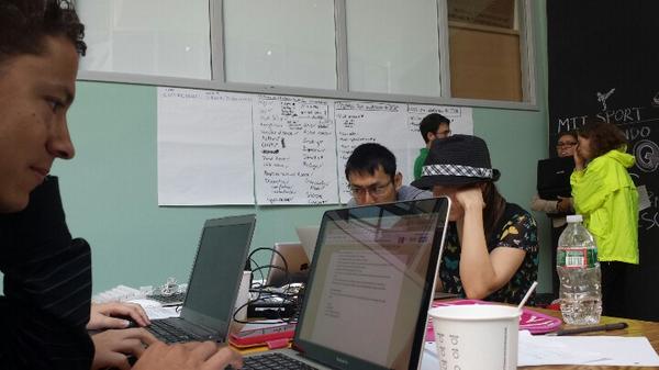 And the hacking begins! #MIT #CriticalData #HIT #Analytics #BigData #HealthIT