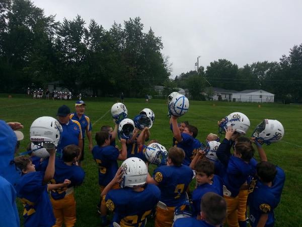 strochindy's tweet photo. Congrats to our 34 football team on a season opening victory today.  Well done boys! http://t.co/F4VOf9MRSq