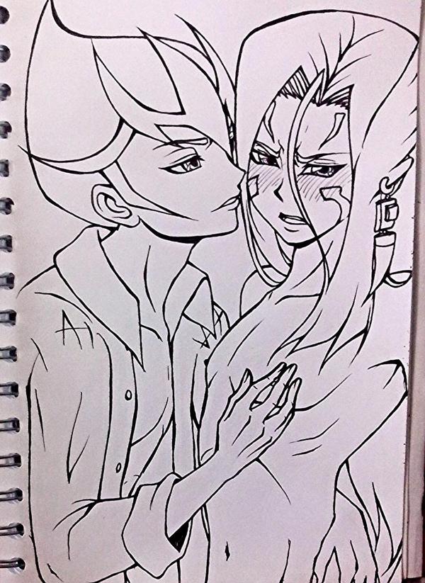 pereehal's tweet photo. Special for @MiZANiTY :3
#Yugioh #zexal #Kaito #Mizael #barians #galaxymastersshipping #yaoi #art http://t.co/be5KWqEEcx