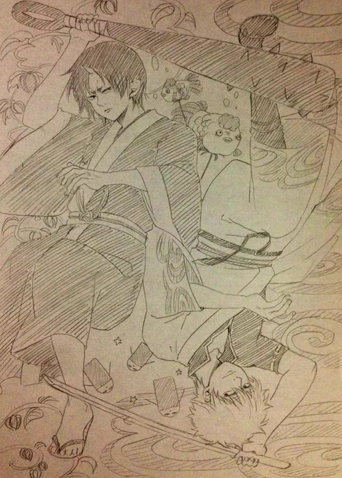 鬼灯様と銀さん 