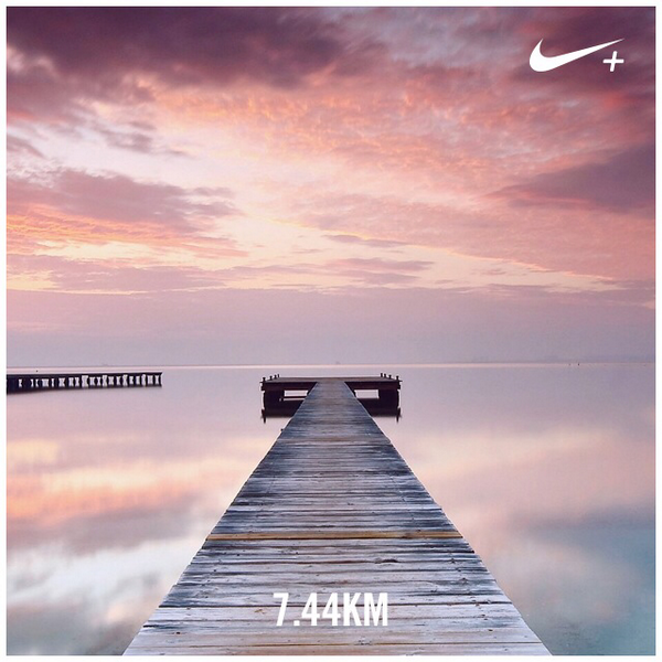 seannicz's tweet photo. #nikeplus #brooks #ghost6 #run #running #workout #7k I just ran 7.44 km with Nike+. http://t.co/BCyywNs6It #nikeplus http://t.co/6tnvcgnaMl