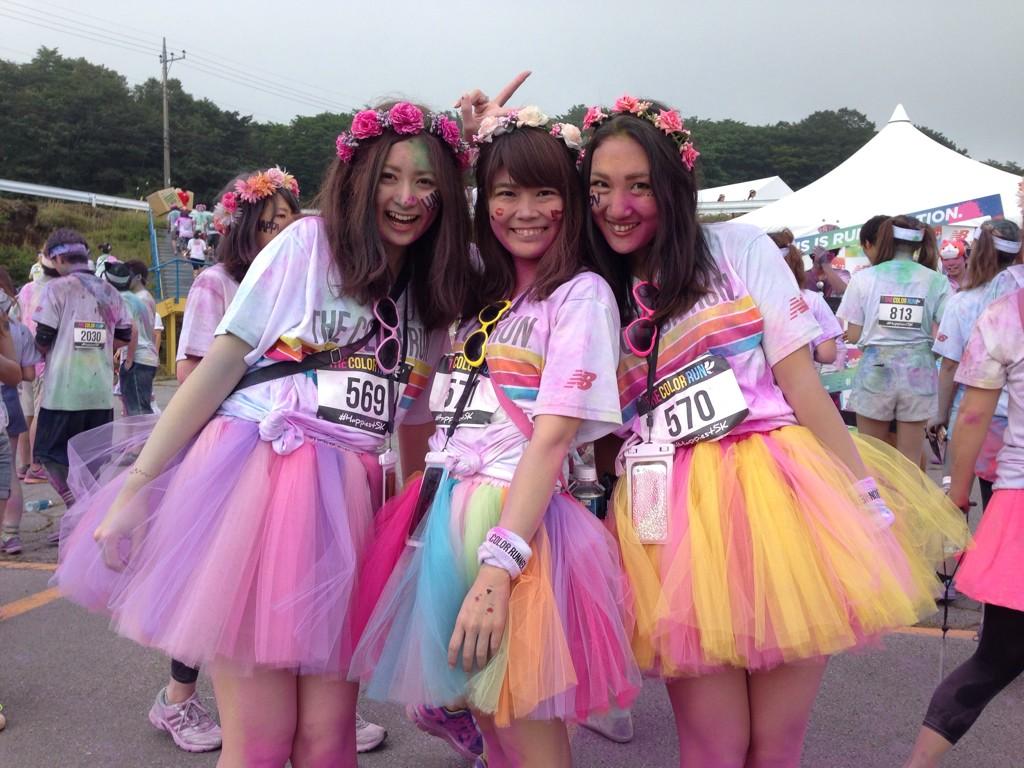 The Color Run Japan チュチュ似合いすぎです カラフルでかわいい カラーラン Thecolorrunjapan カラーラン静岡 Http T Co B9zeih6ipv