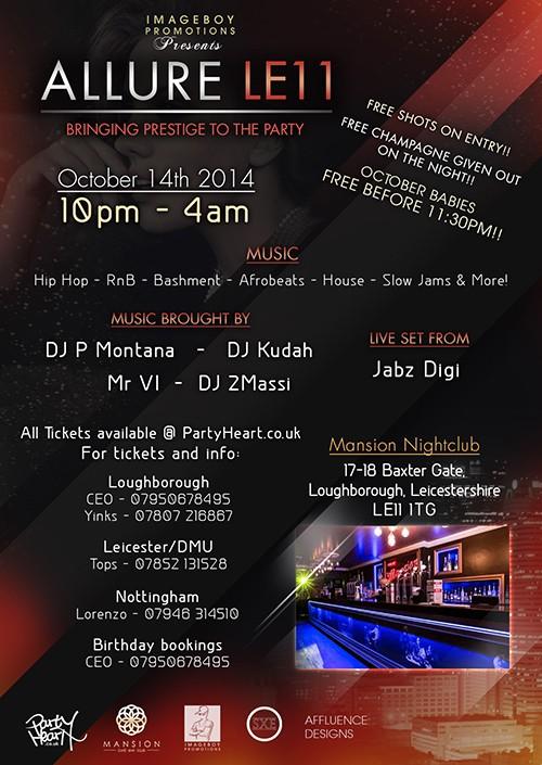 RandomNightsEnt's tweet image. #AllureLE11 
Limited Tickets Available Online Now 
partyheart.co.uk/product/allure…