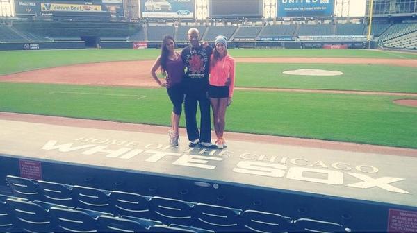 amberborzotra's tweet photo. Good morning from Cellular Field! #Chicago #WhiteSox #CellularField ⚾️ http://t.co/HaRmZDs43l