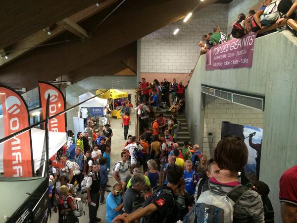 nicklandmedia's tweet photo. Bib numbers ceremony has started at @TDG_trail (sefety check included) #tdg2014 #ilmacchie @ilmacchie @newsbiella http://t.co/b1Ux5XHiAZ
