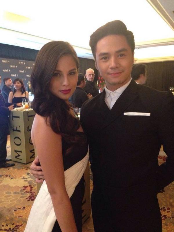 TeamMindanao's tweet photo. “@Push_Mina: Sam Concepcion and Jasmine Curtis look so good together! #8thStarMagicBall http://t.co/IzJImj0Z39” ❤️❤️❤️ #SamJas