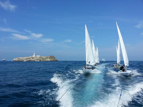 micblackburn's tweet photo. Only zephyrs today for training in Santander. @palkydot @jeremy_oconnell @swifto203004 @AusSailingTeam http://t.co/tSwNgFx0Co
