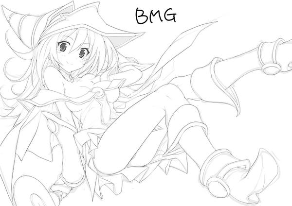お絵描きカキカキ・・・とりあえず線画まで。塗りはまた今度 