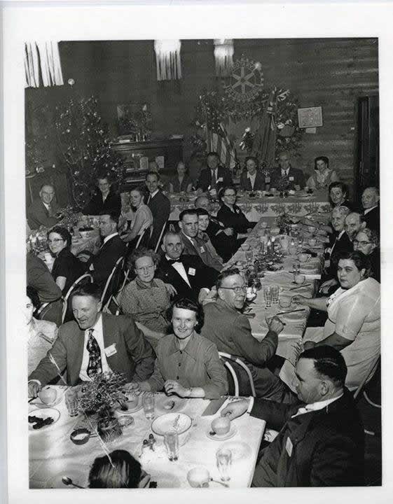 Rotary has been active in Terrace for 65 years. Here's a pic from one of our first Christmas parties.