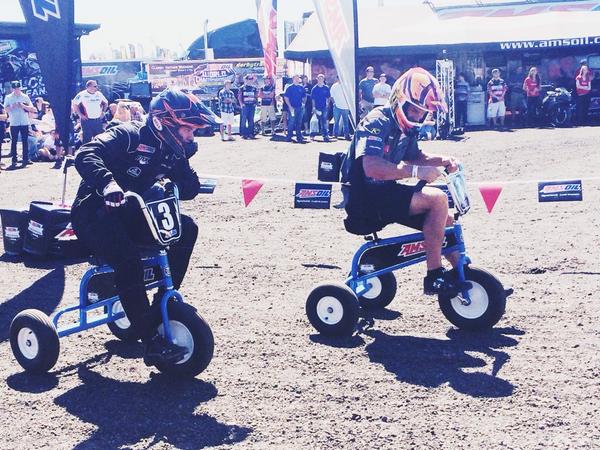 carlsonmoto's tweet image. Mega Trike action at #HayDays2014 #PolarisSnow