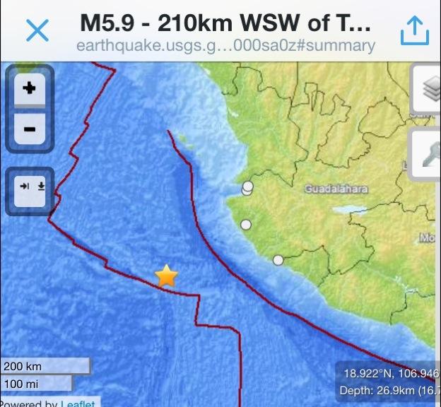 Sismo de magnitud 5,9 se registra en México Bw39TlTIYAAAqOK