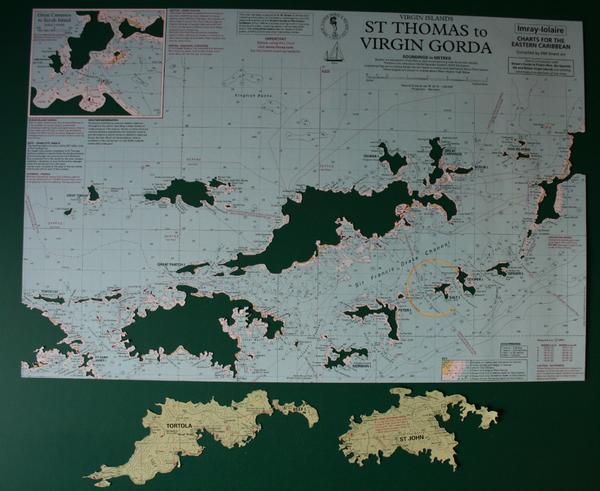 Landfall3DArt's tweet photo. Initial stages of my last hand cut #3DNauticalChart of the #BritishVirginIslands for @CooperIslandBVI http://t.co/bp6Rz2r7YY