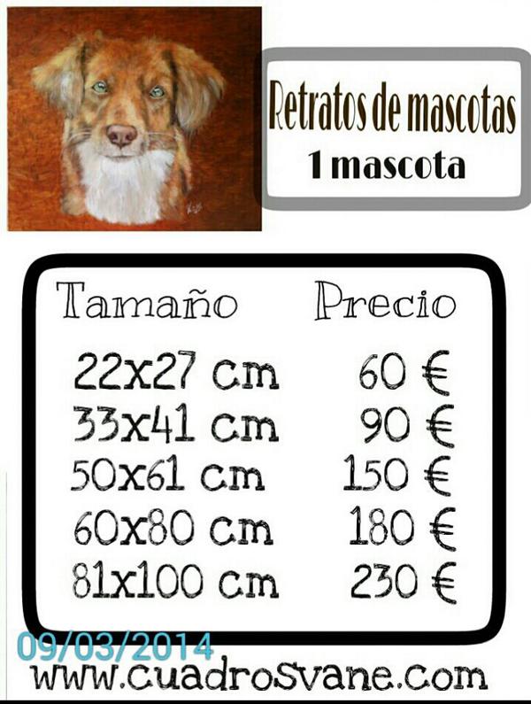 cuadrosvane's tweet photo. Retratos de mascotas por encargo http://t.co/alrsyRCnBe