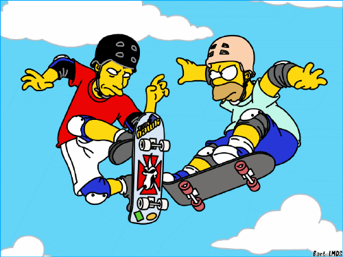 ArgenSimpson's tweet photo. Gran tipo Tony Hawk!! http://t.co/GmIsDepDZh