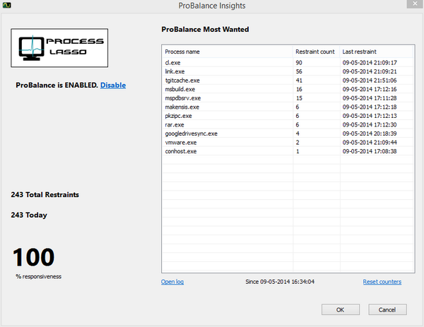 bitsumtech's tweet image. Process Lasso v6.9.8 released with new ProBalance insights. bitsum.com/processlasso/ #bitsum #processlasso #probalance