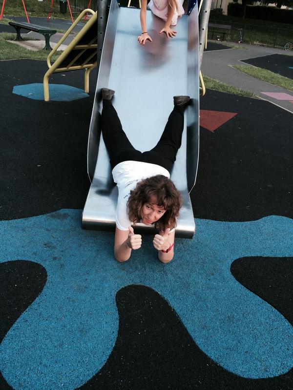 SwaziRodgers's tweet image. slide 41 of #42slides with @DanceSlide @GColdicottDance at Duppas hill