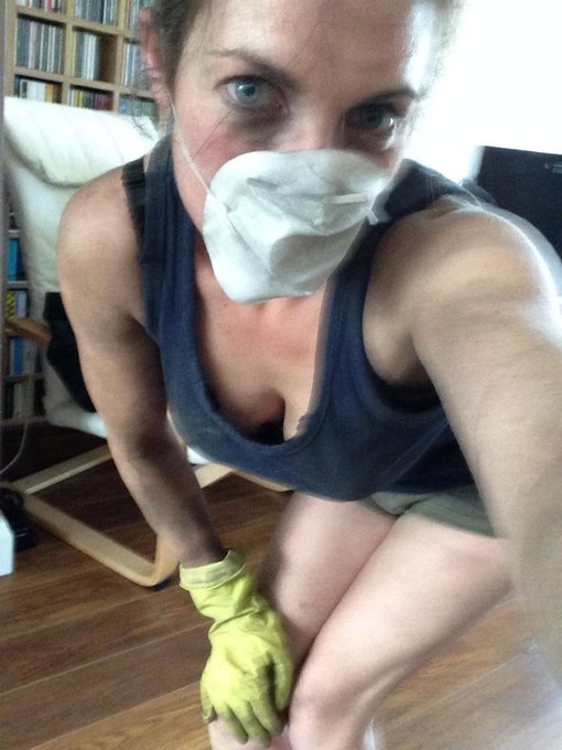 Probably best I clean up a bit before going on webcam... Don't wanna put you off your stroke! #DirtyBird<a href="/tag/dirtybird"class="tags"><span>#dirtybird</span></a>