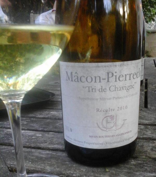 retroolfaction's tweet photo. Mâcon-Pierreclos "tri de Chavigne" 2010 de Guffens
Remarquable vin d'une grande finesse et d'un équilibre serein http://t.co/soUWpMkwfa