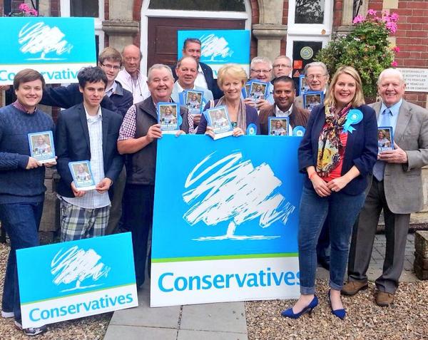 HampshireCF's tweet photo. Fantastic to see our members join @MimsDavies for her General Election Campaign Launch today in #Eastleigh. http://t.co/BxYH20H5uI