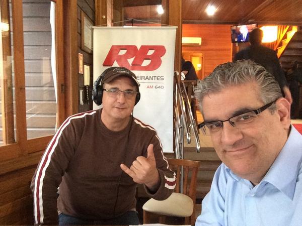 renatomartins's tweet image. Entrando na #BandAM640 ao vivo, daqui da #Expointer2014 para conversar com o @RibeiroBand