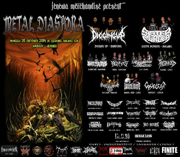 26 Okt 2014 <a href="/ANALSICKNESS/">ANAL SICKNESS</a> &amp; <a href="/GOROG_slam/">G O R O G</a> at Gedung Serbaguna Ambulu - Jember. cc: <a href="/SIDOARJO_METAL/">SIDOARJO METAL SCENE</a>