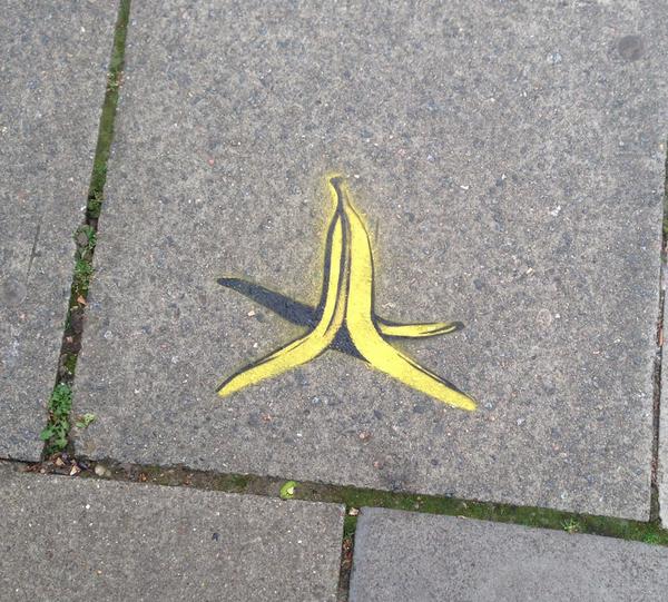 Saw this today in Hornsey, London. #banksy ? #art #graffiti